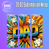 Spooky 20 OZ Sublimation Transfer