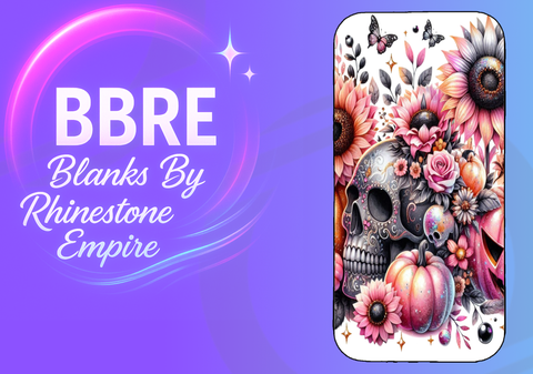 Floral Sublimation Phone Wrap