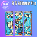 Spooky 20 OZ Sublimation Transfer