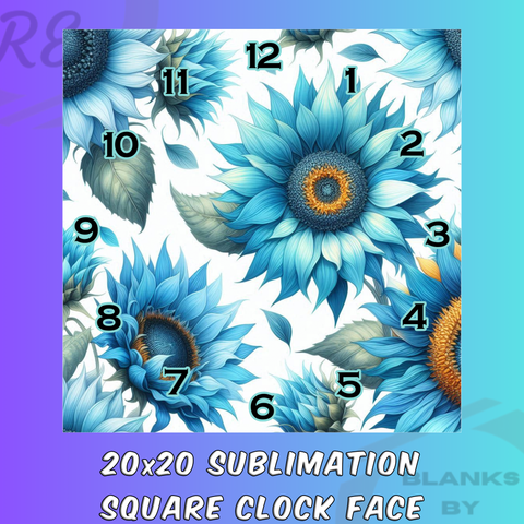 Floral, Blue