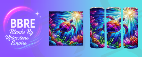 Turtle 20 OZ Sublimation Print