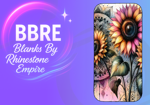 Floral Sublimation Phone Wrap
