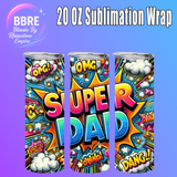 Spooky 20 OZ Sublimation Transfer