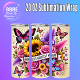 Spooky 20 OZ Sublimation Transfer