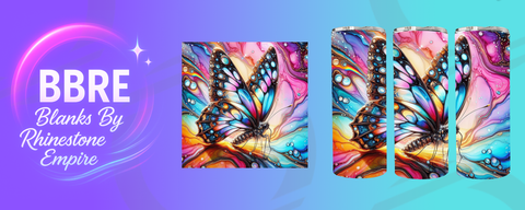 Butterfly 15 OZ Sublimation Print