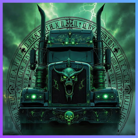 Haunted Truck 20 OZ Wrap