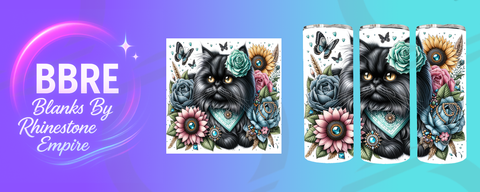 Cat 20 OZ Sublimation Print