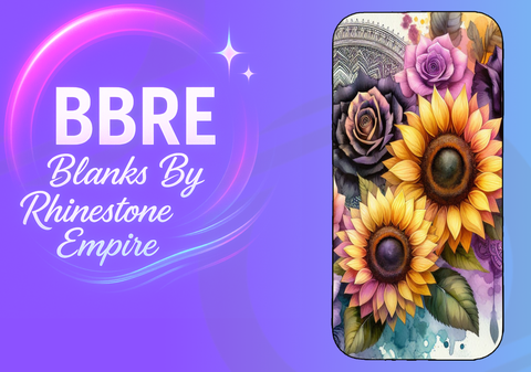 Floral Sublimation Phone Wrap