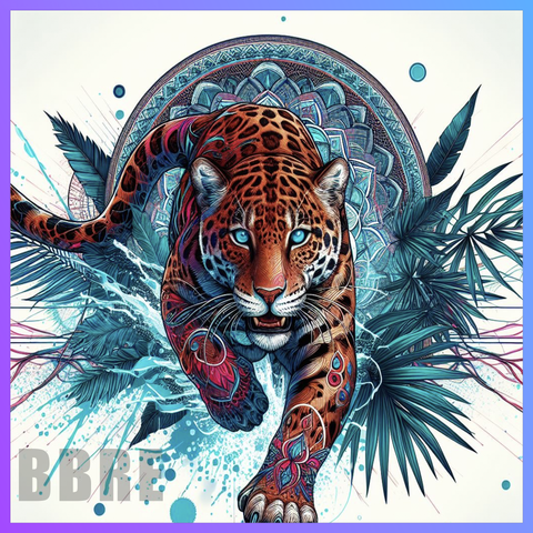 Manadal Leopard 20 OZ Wrap