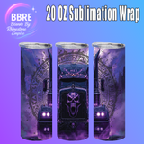 Demonic Truck 20 OZ Sublimation Transfer