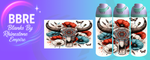 Country 24 OZ Sublimation Water Bottle Wrap
