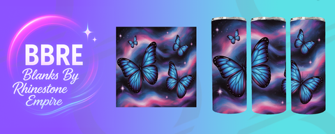 Butterfly 15 OZ Sublimation Print
