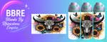 Country 24 OZ Sublimation Water Bottle Wrap