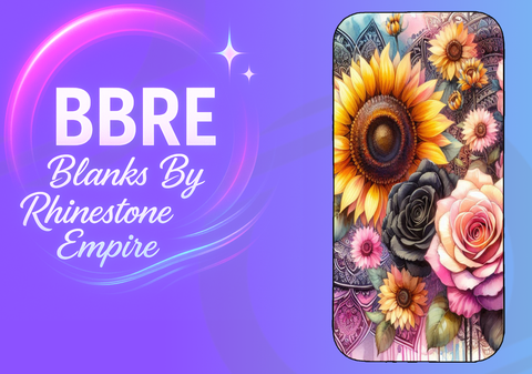 Floral Sublimation Phone Wrap