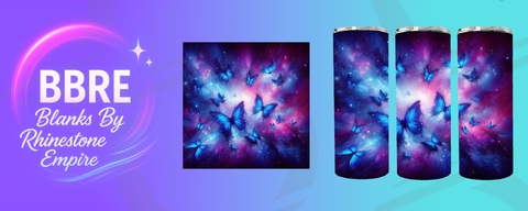 Butterfly 20 OZ Sublimation Print