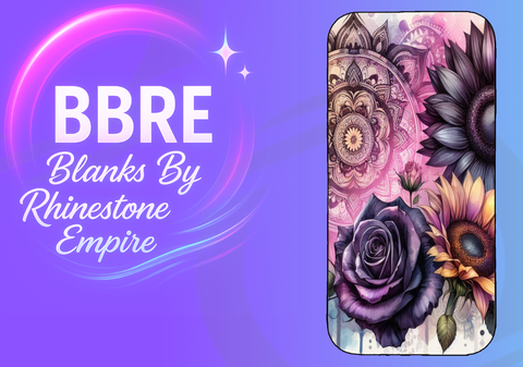 Floral Sublimation Phone Wrap