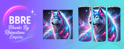 Wolf 20 OZ Sublimation Print