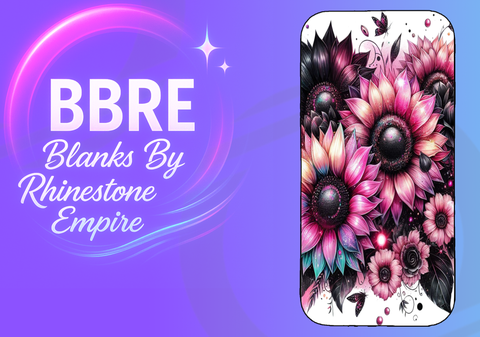 Floral Sublimation Phone Wrap
