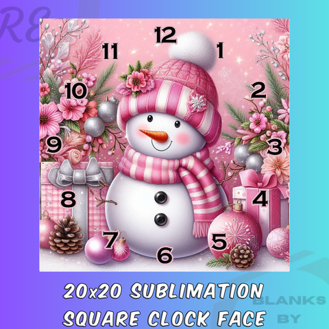 Snowman, Pink