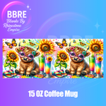 Cow 15 OZ Cup Wrap