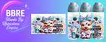 Cow 24 OZ Sublimation Water Bottle Wrap