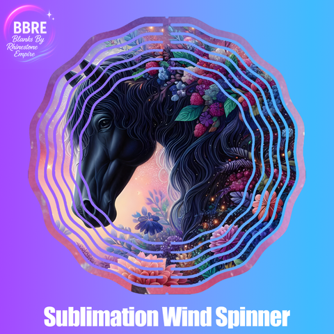 Horse Sublimation Wind Spinners