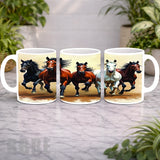 Galloping Horses Mockup Product Photo