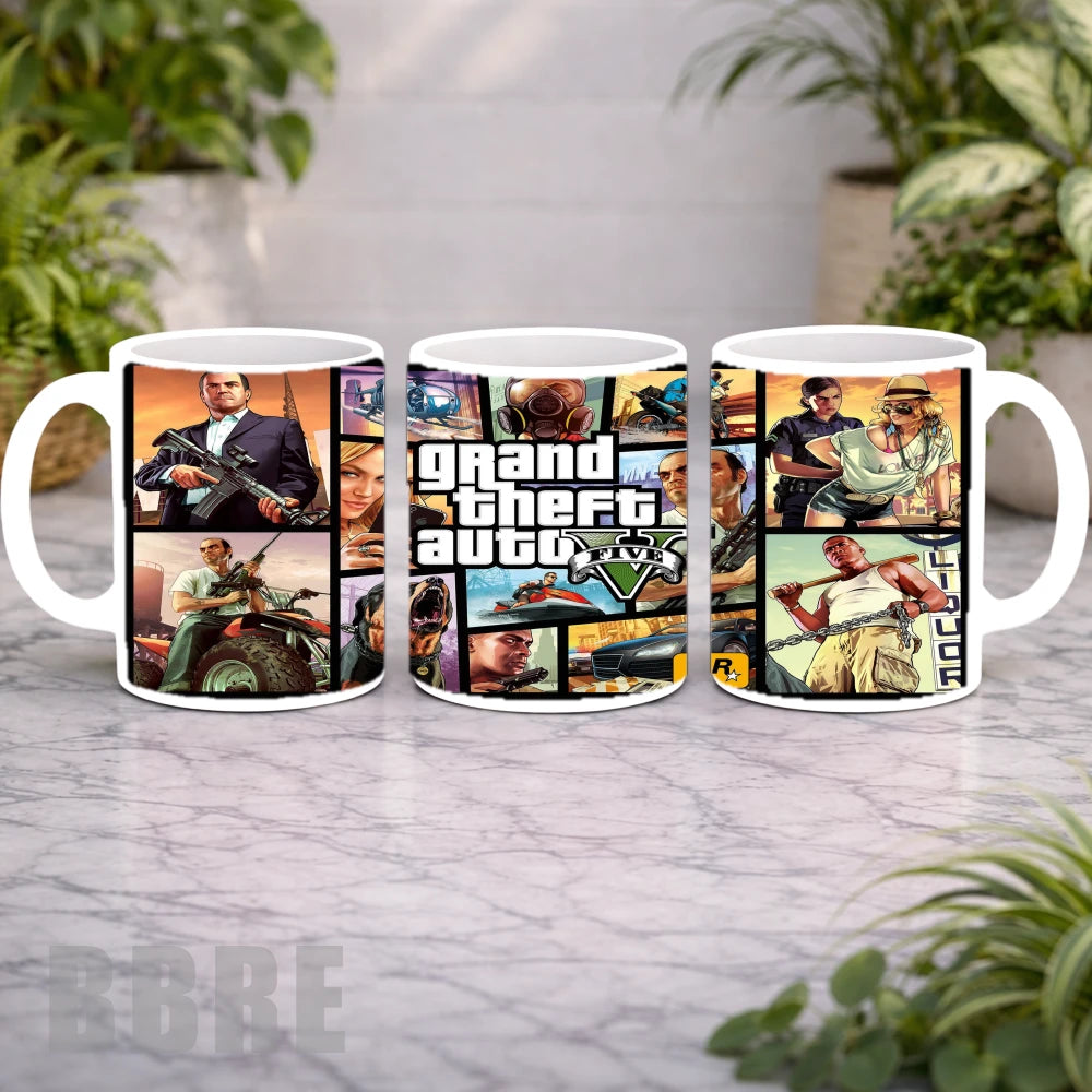 Gta V Collage Mockup Product Photo