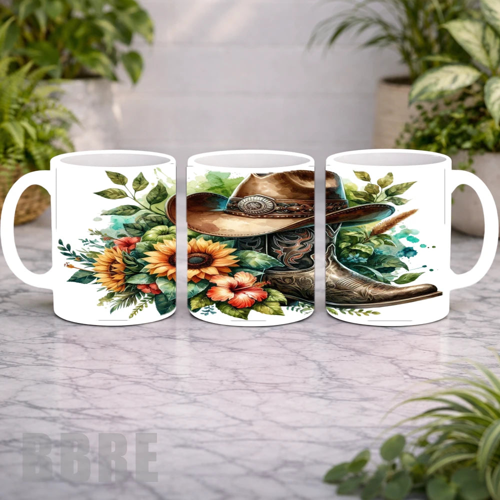 Cowboy Boots Mockup Product Photo