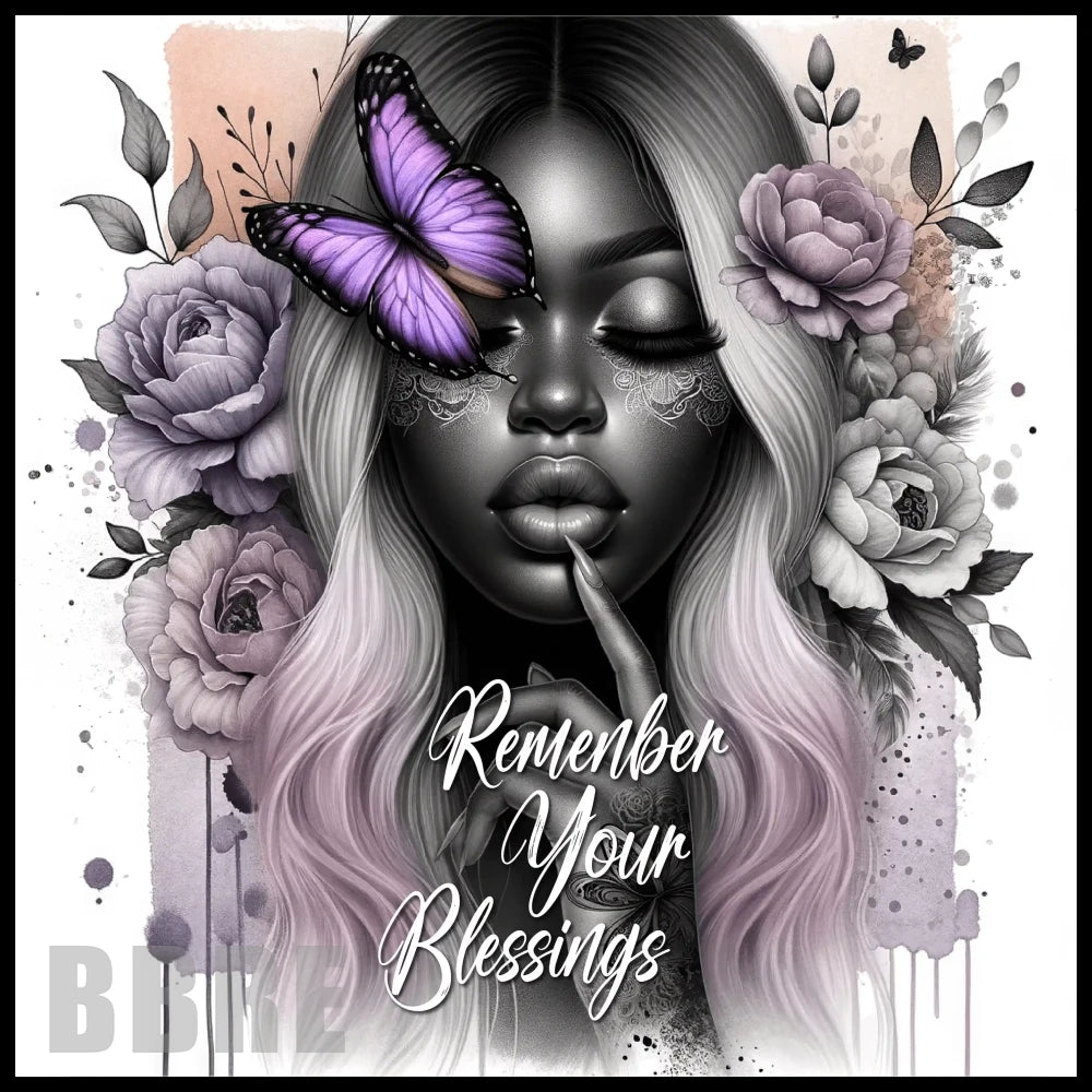 Butterfly Blessings 15 OZ Straight Wrap