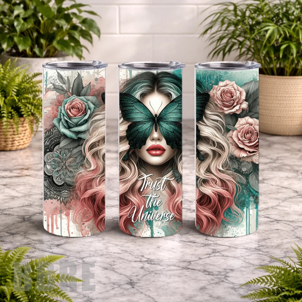 Butterfly Dreams 15 OZ Straight Wrap