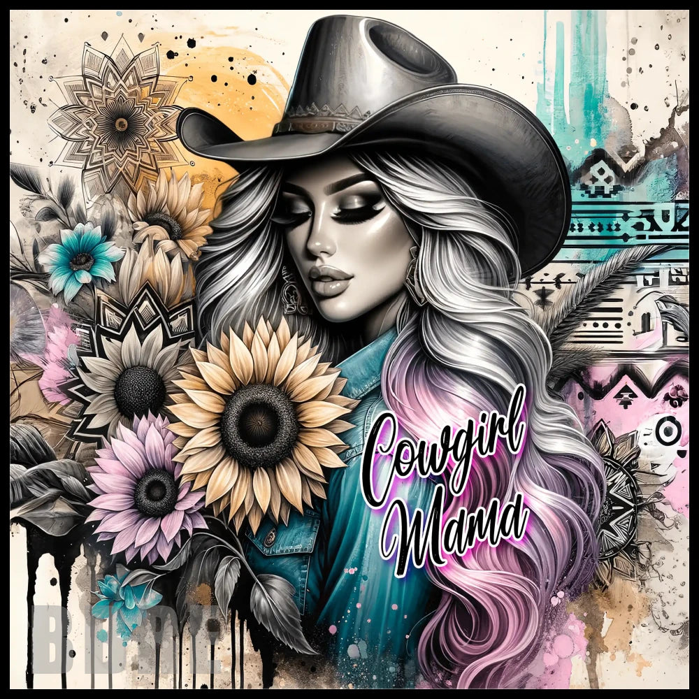 Cowgirl Mama 15 OZ Straight Wrap
