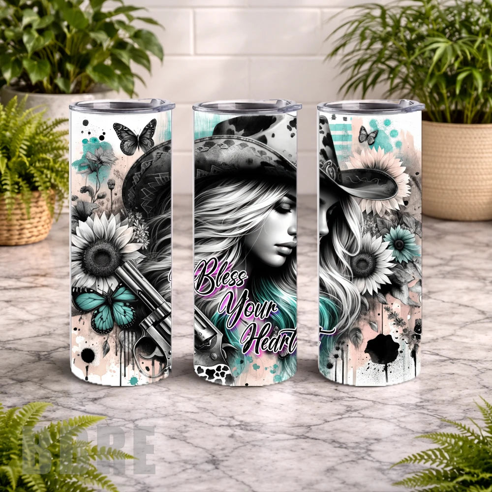 Cowgirl Dreams 15 OZ Straight Wrap