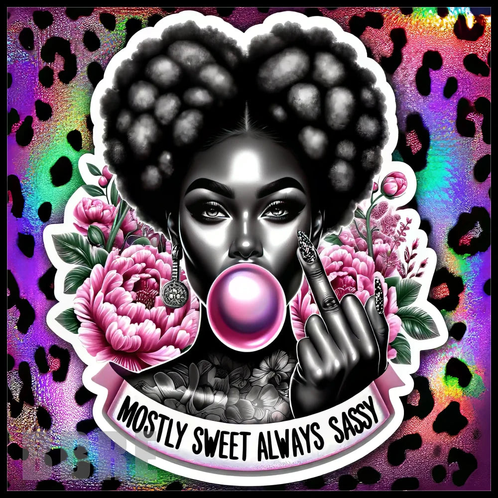 Sassy Bubblegum 15 OZ Straight Wrap