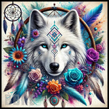 Wolf Dreamcatcher 15 OZ Straight Wrap