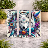 Wolf Dreamcatcher 15 OZ Straight Wrap