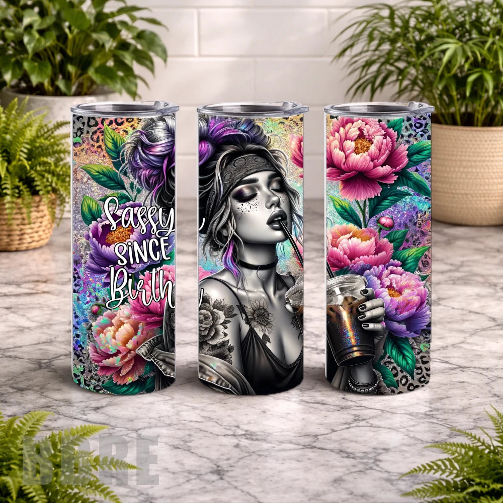Sassy Since 15 OZ Straight Wrap