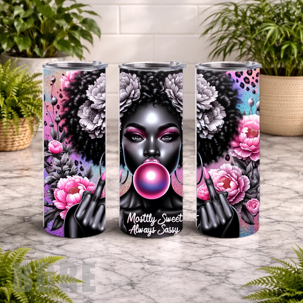 Sassy Bubble 15 OZ Straight Wrap
