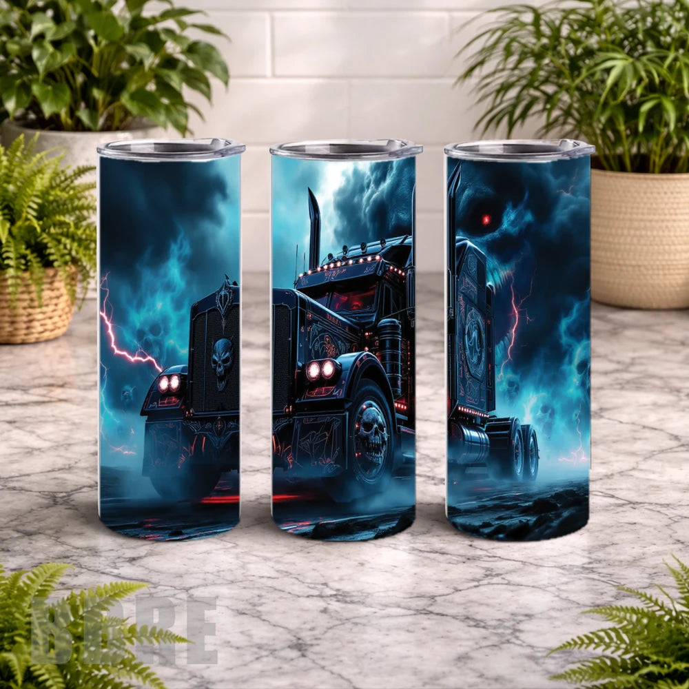 Skull Truck 15 OZ Straight Wrap