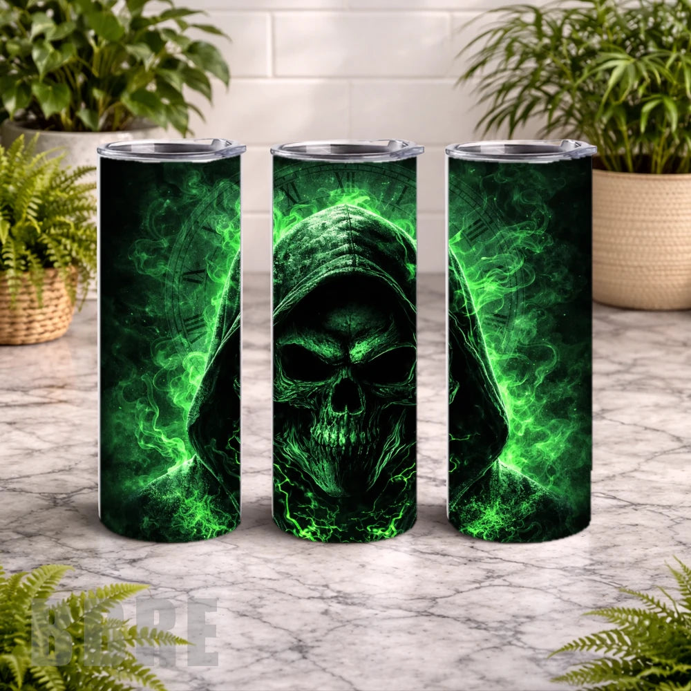 Green Grim Reaper 15 OZ Straight Wrap
