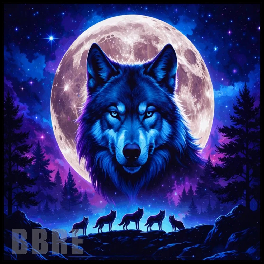 Lunar Wolf 15 OZ Straight Wrap
