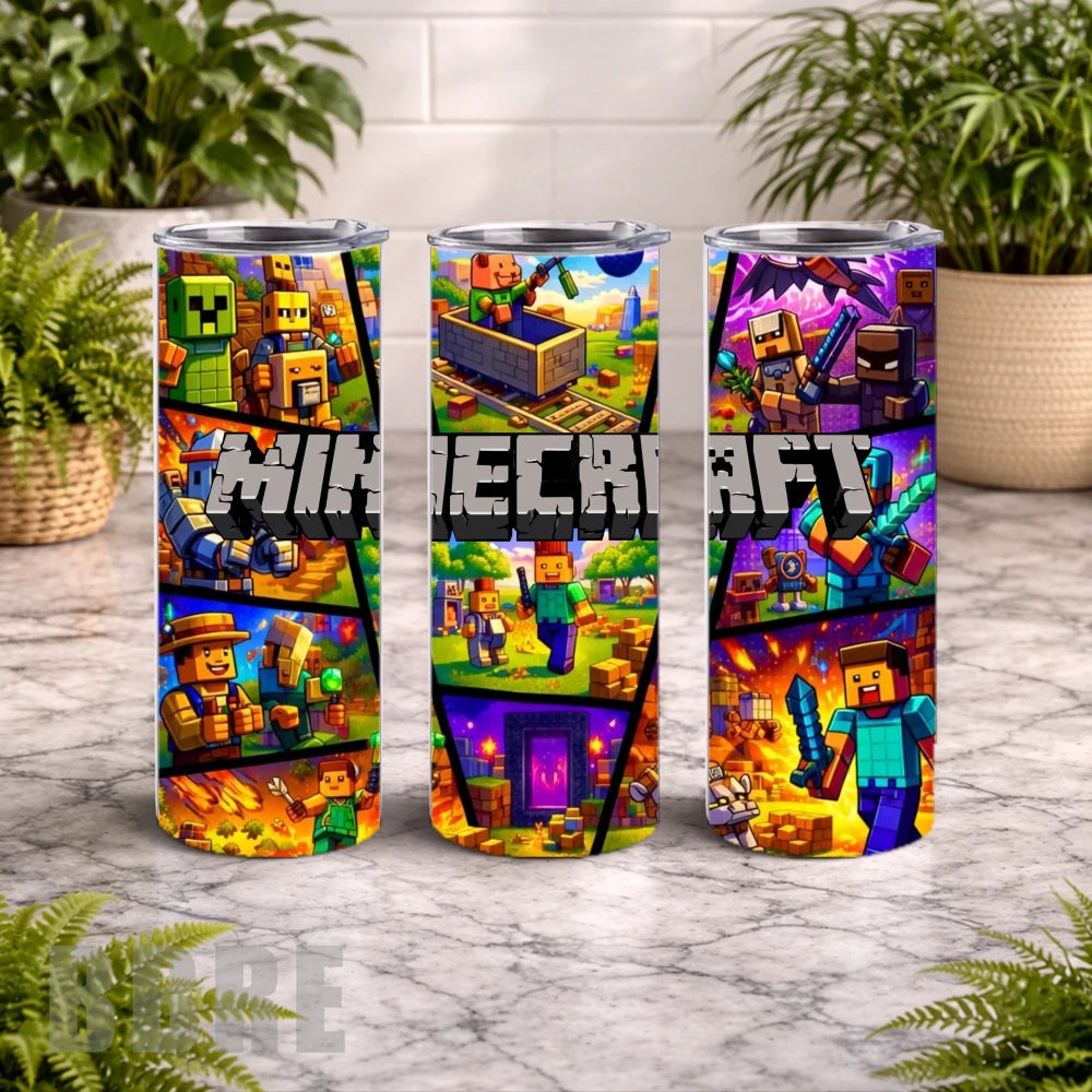 Minecraft Adventure 15 OZ Straight Wrap