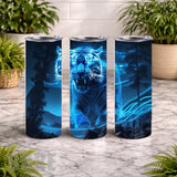 Blue Tiger 15 OZ Straight Wrap