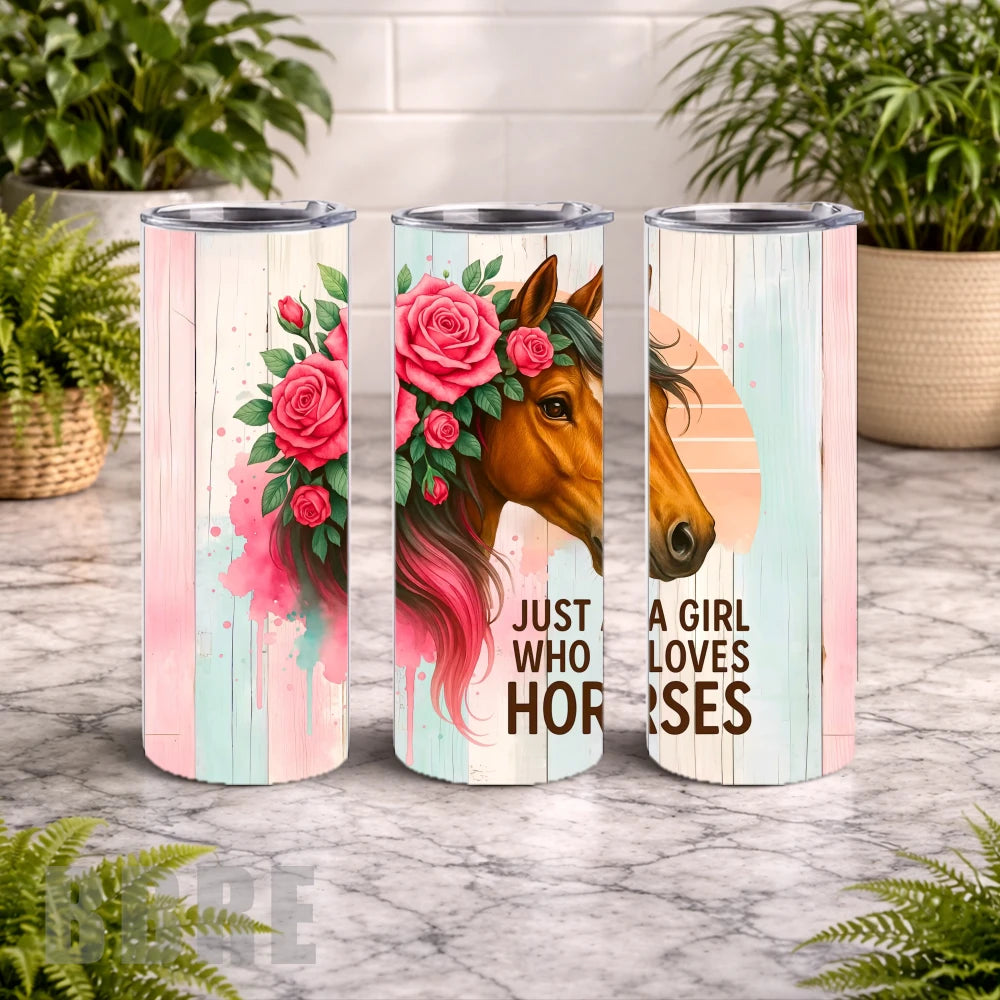 Horse Lover 15 OZ Straight Wrap