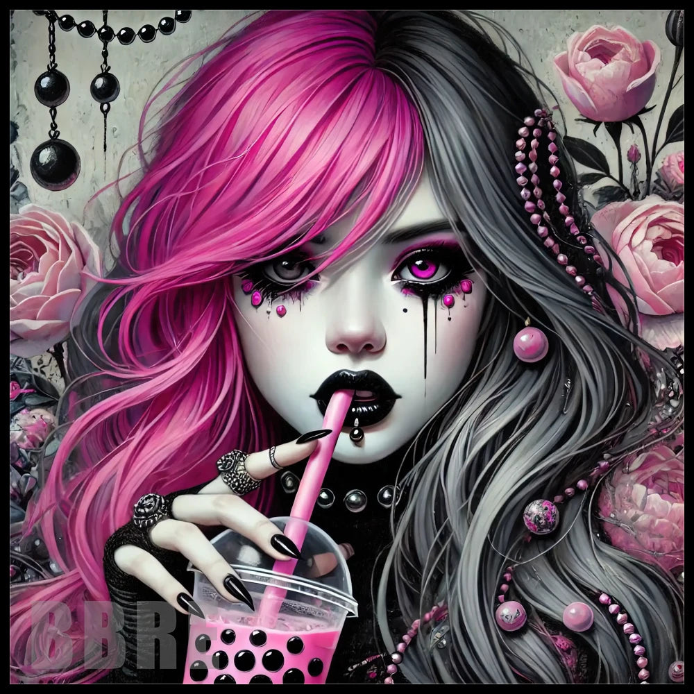 Pink Gothic 15 OZ Straight Wrap