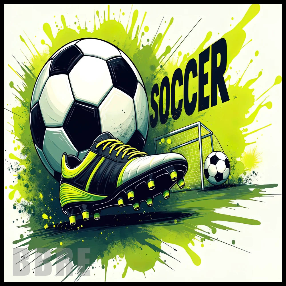 Soccer Splash 15 OZ Straight Wrap