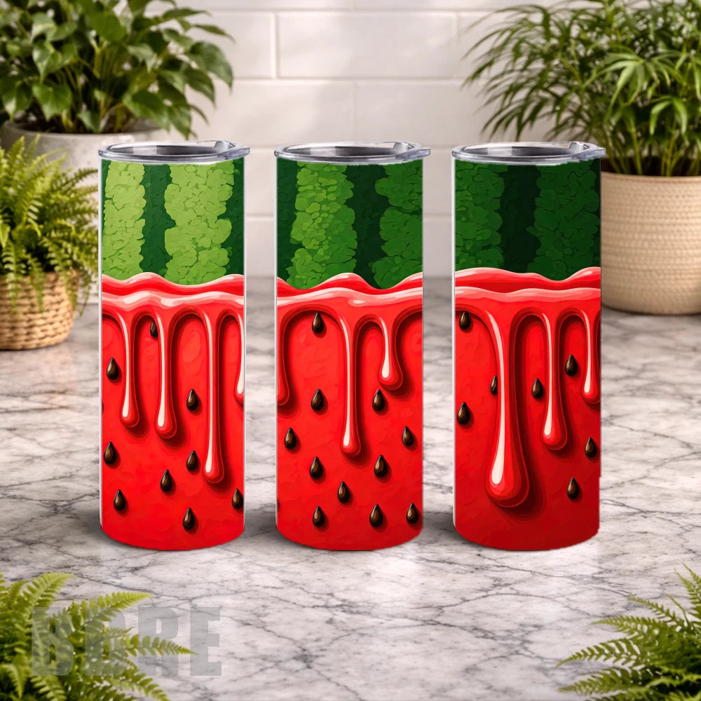 Watermelon Drip 15 OZ Straight Wrap