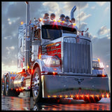 Chrome Truck 15 OZ Straight Wrap