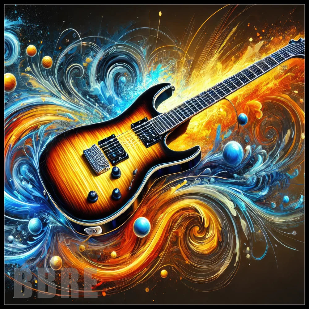 Electric Guitar 2 15 OZ Straight Wrap