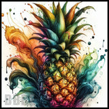 Colorful Pineapple 15 OZ Straight Wrap